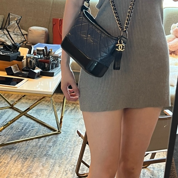 3⃣️8⃣️0⃣️0⃣️Chanel Small Gabrielle Hobo Navy - Picture 4 of 12